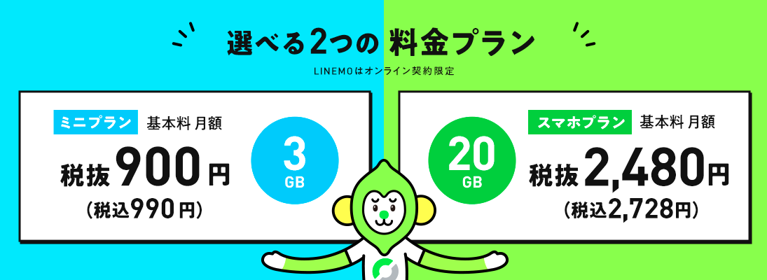 LINEMOの料金プラン