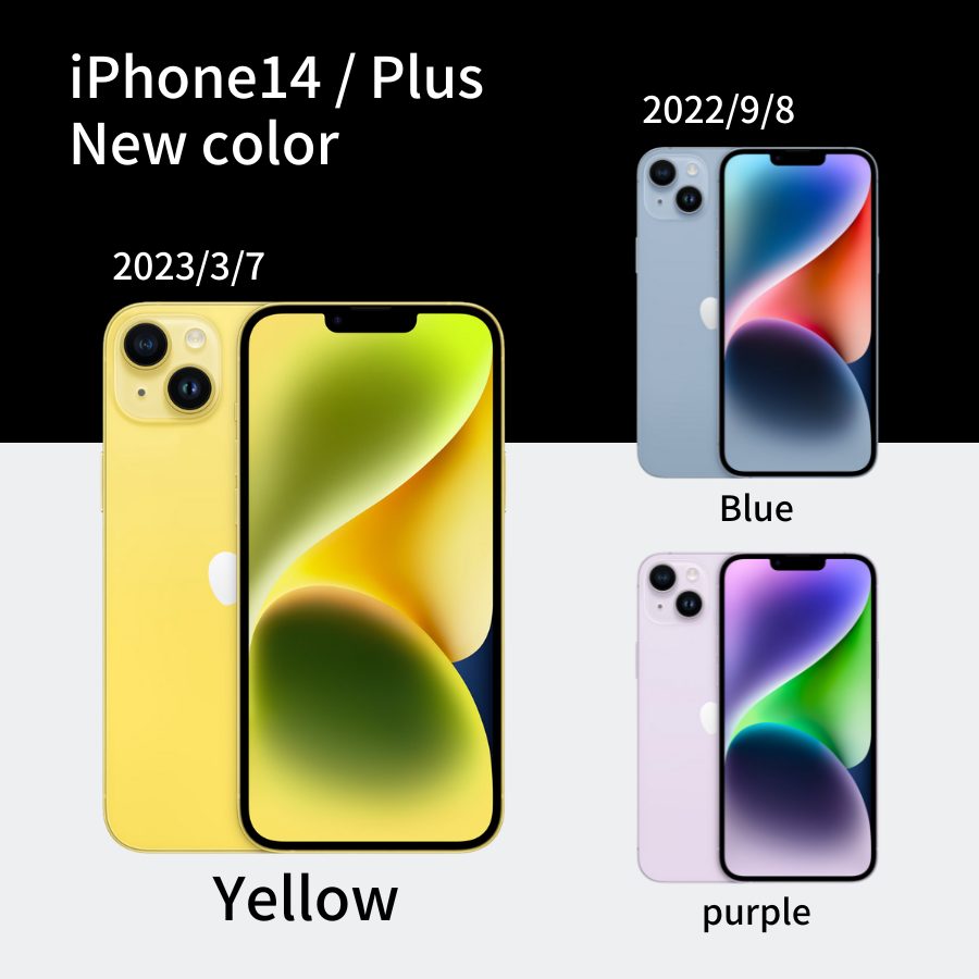 iPhone14の新色