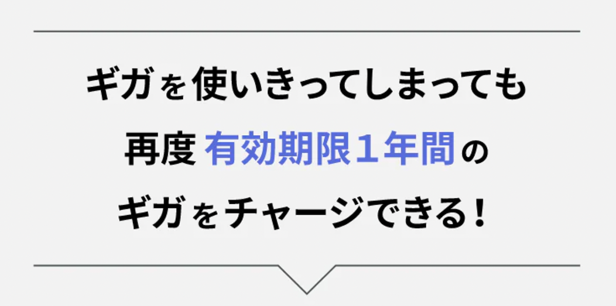 ギガセット【公式】新しいモバイルWiFiルーター 端末買切り