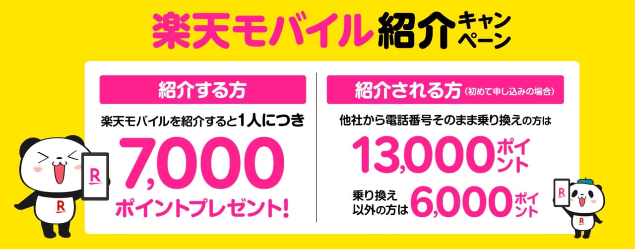 Rakuten最強プラン紹介キャンペーン