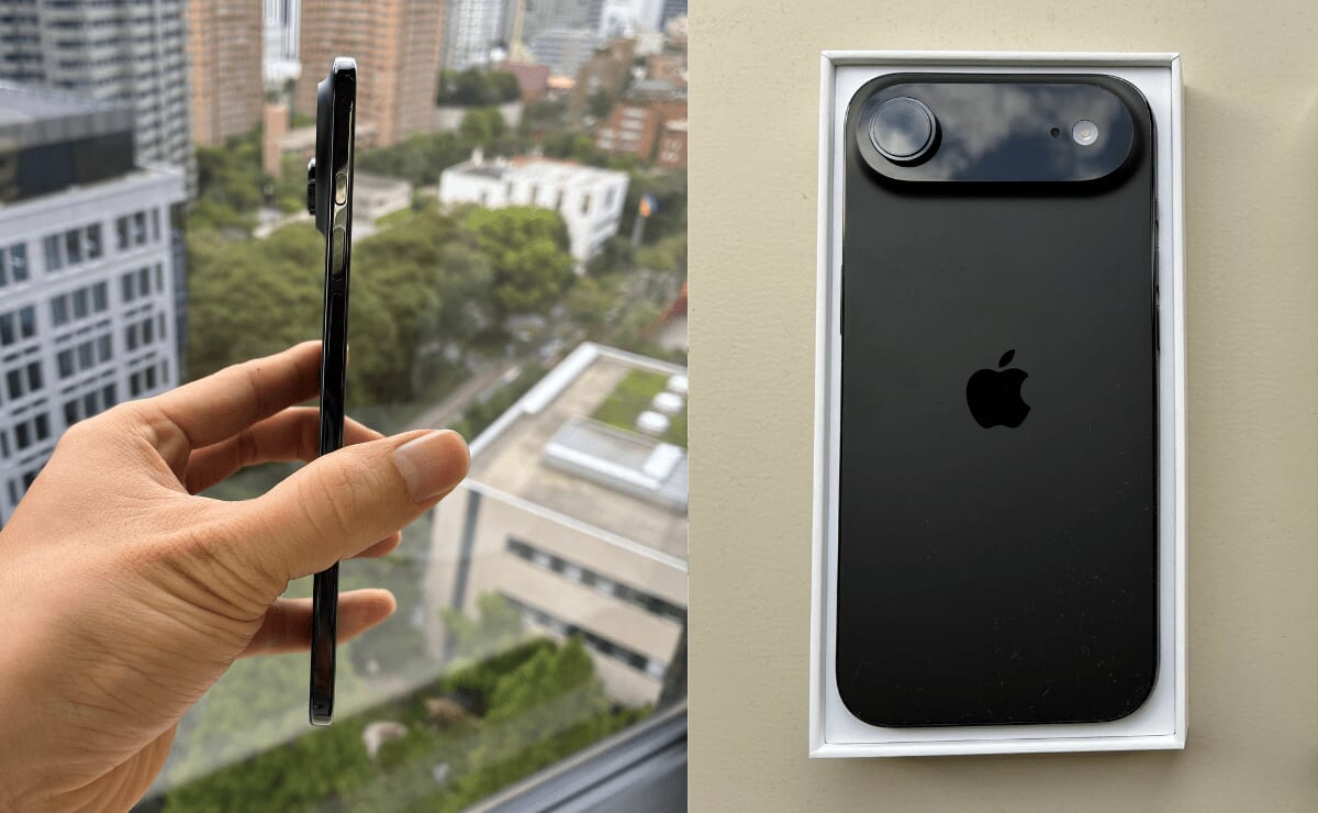 iPhone Airの実機