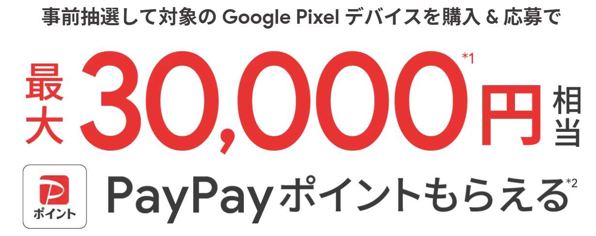 Google Pixel 10 Pro Fold/Google Pixel Watch 4購入者特典