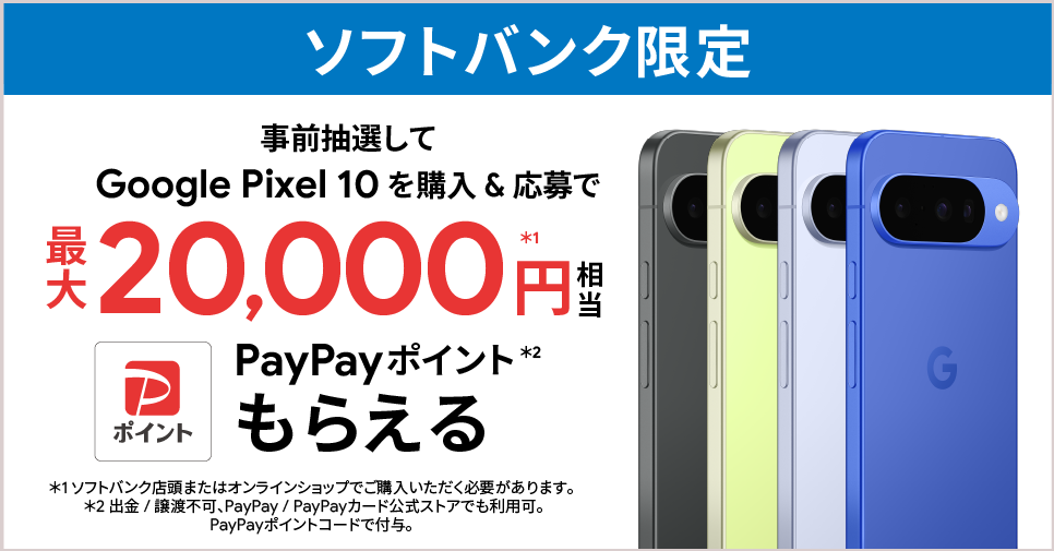 Google Pixel 購入特典