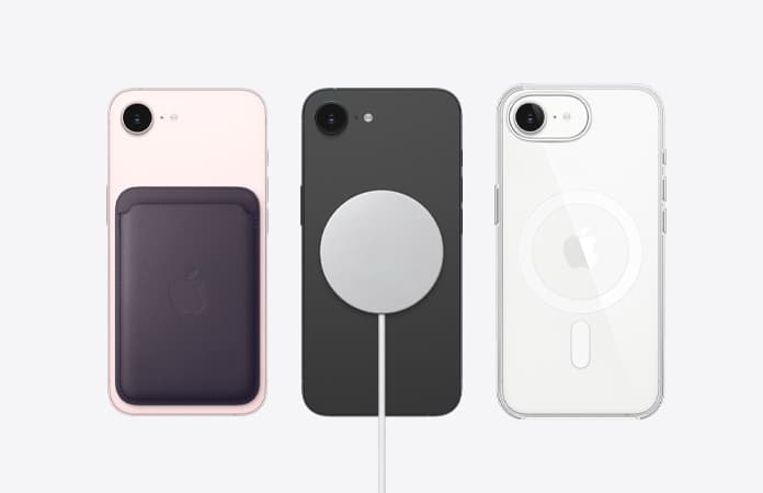 iPhone17eの背面MagSafe